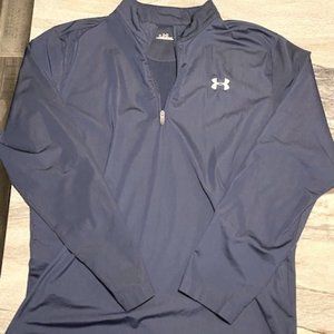 Under Armour Men's Long Sleeve, Light Weight, Three Quarter Zip